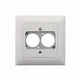 NEUTRIK, Contrik UP-EDIZIOdue fuer 2x D-Serie Einbaubuchse, weiss