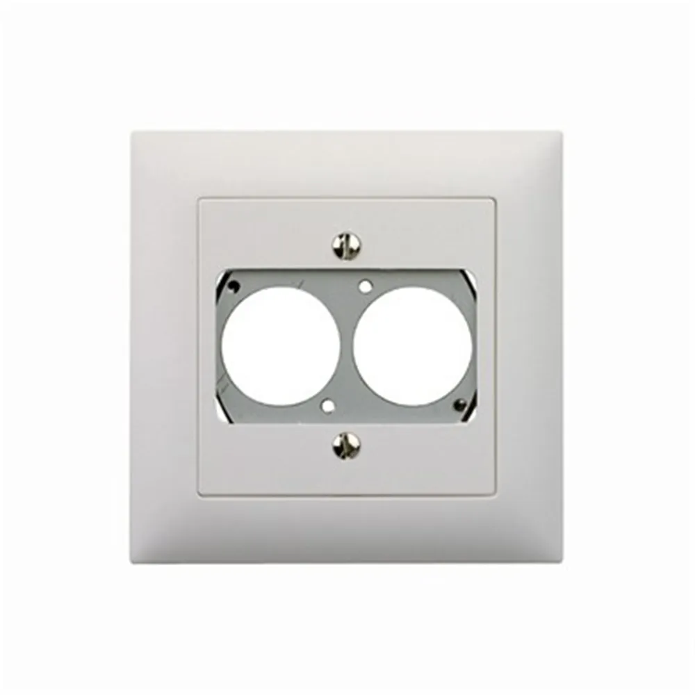 NEUTRIK, Contrik UP-EDIZIOdue fuer 2x D-Serie Einbaubuchse, weiss