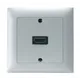 Neutrik UP-EDIZIOdue weiss, mit HDMI-Durchfuehrung
