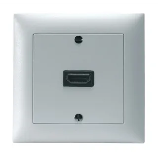Neutrik UP-EDIZIOdue weiss, mit HDMI-Durchfuehrung