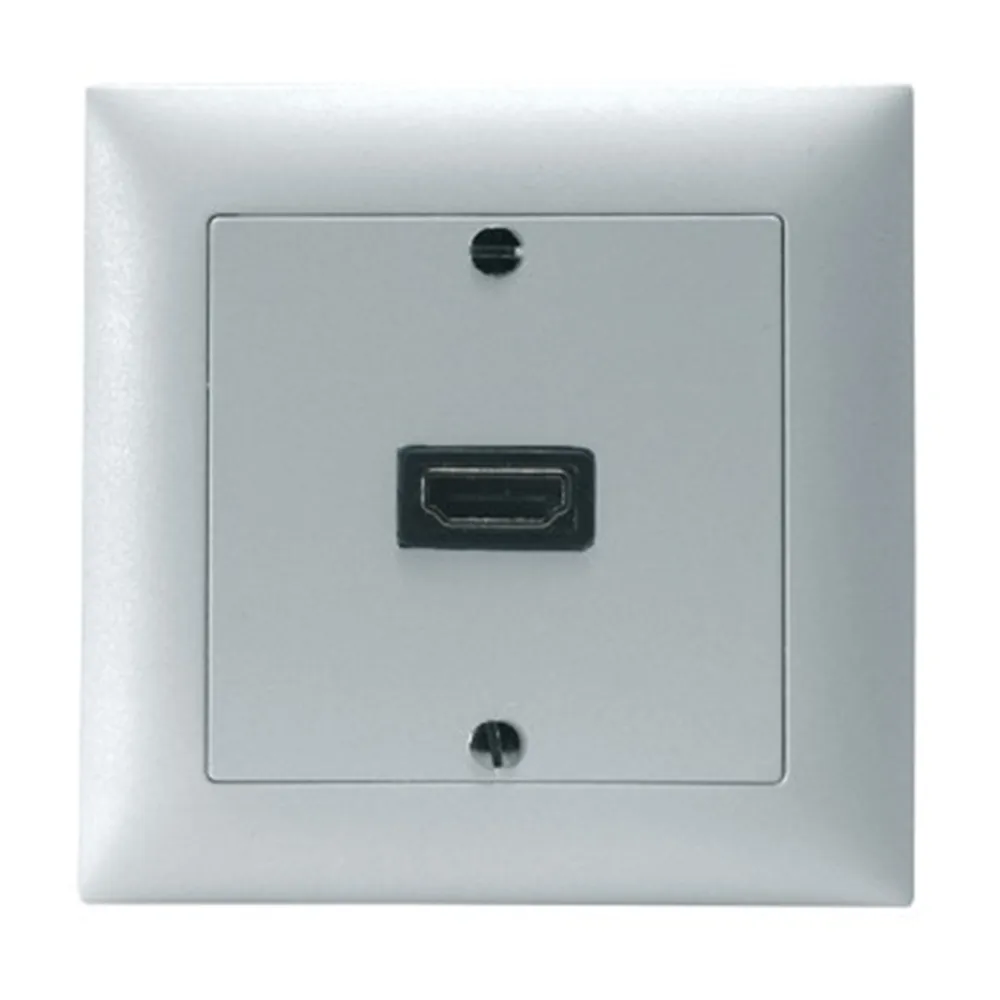 Neutrik UP-EDIZIOdue weiss, mit HDMI-Durchfuehrung