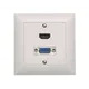 Neutrik UP-EDIZIOdue weiss,HDMI,VGA-Durchf.
