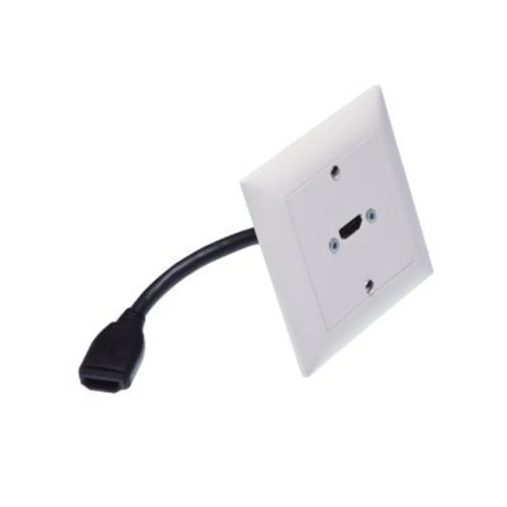 Neutrik UP-EDIZIOdue schwarz, mit HDMI-10cm Kabel