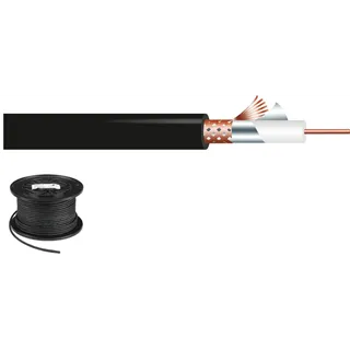 MONACOR Video-Koaxialkabel, RG59 75Ohm d:6mm 300m