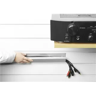 VIVOLINK Cable aluminium wall list for exclusive look white
