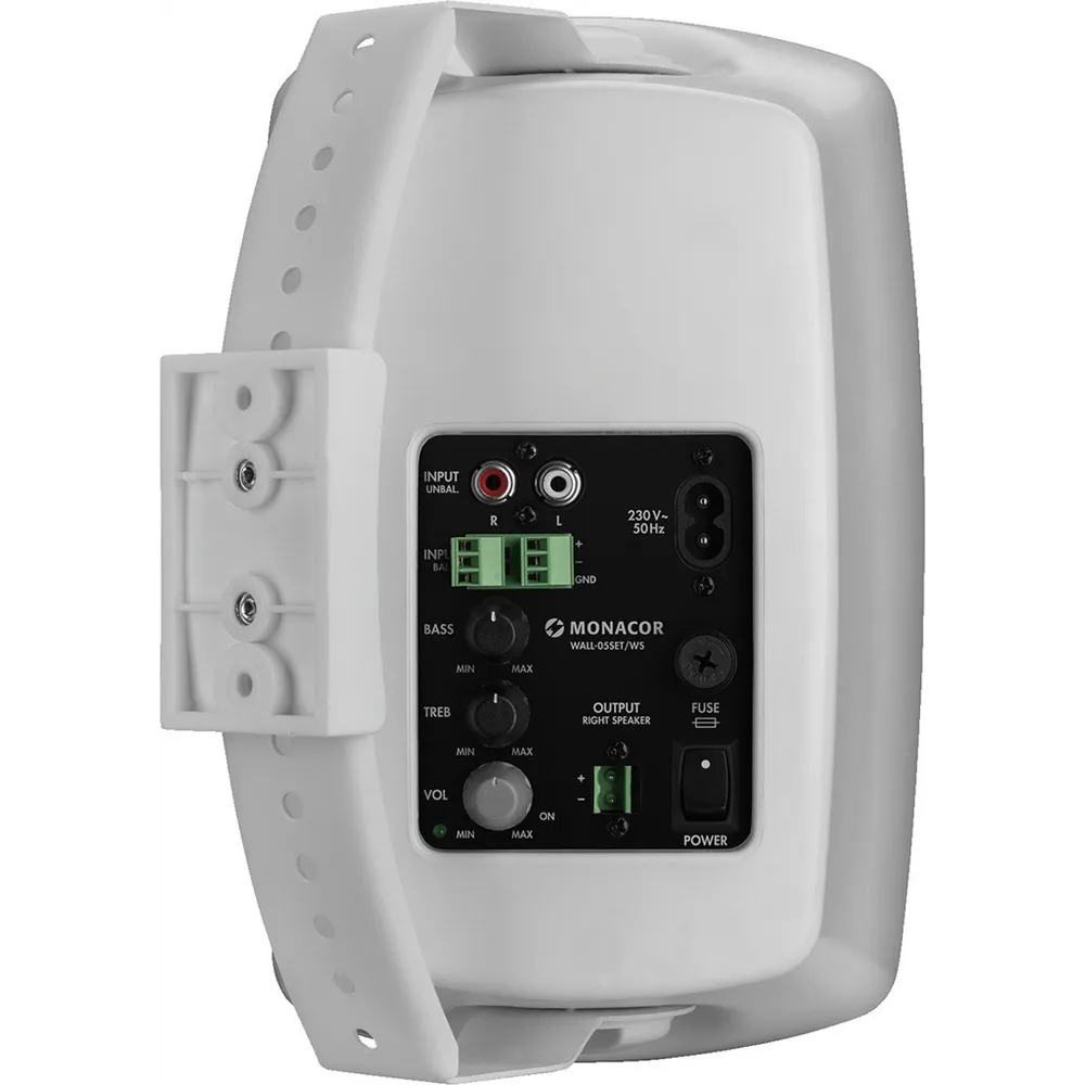 MONACOR Aktiv-Boxen-Set, 5 Zoll Box