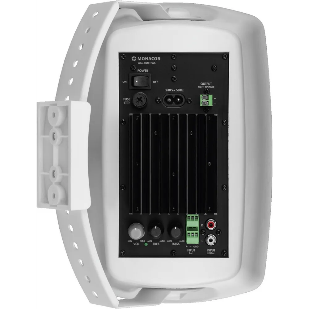MONACOR Aktiv-Boxen-Set, 6 Zoll Box