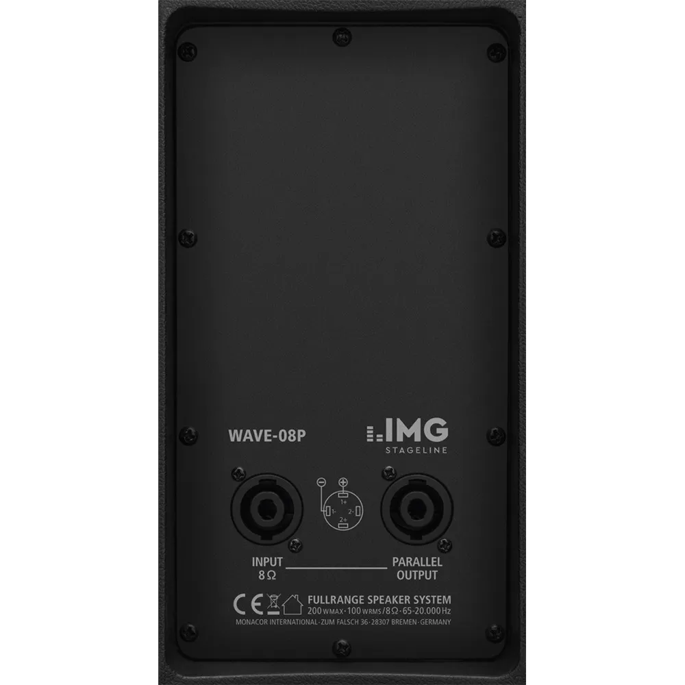 IMG STAGELINE Passive PA-Box 8Z, 200 W, 8 Ohm
