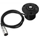 MONACOR Schockabsorber mit XLR-Buchse