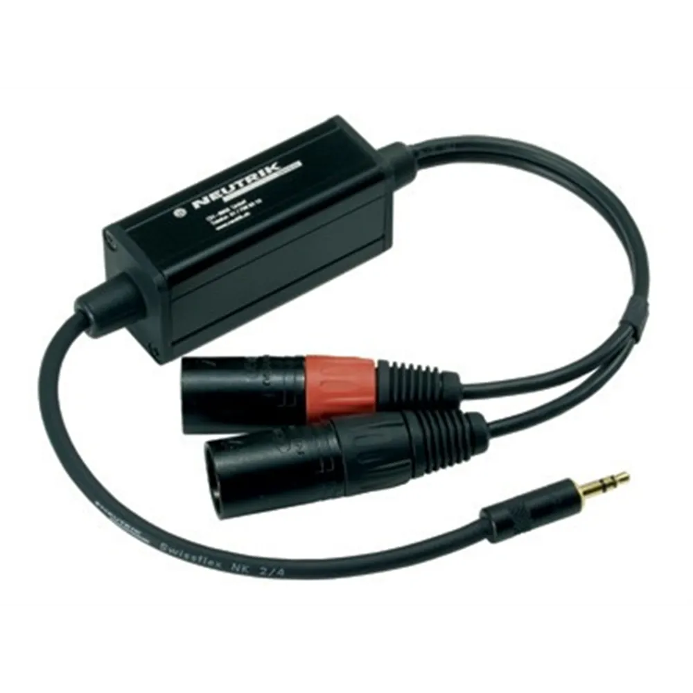 Neutrik DI-Adapter Stereo-Line 2x 600 Ohm , 1 zu 1