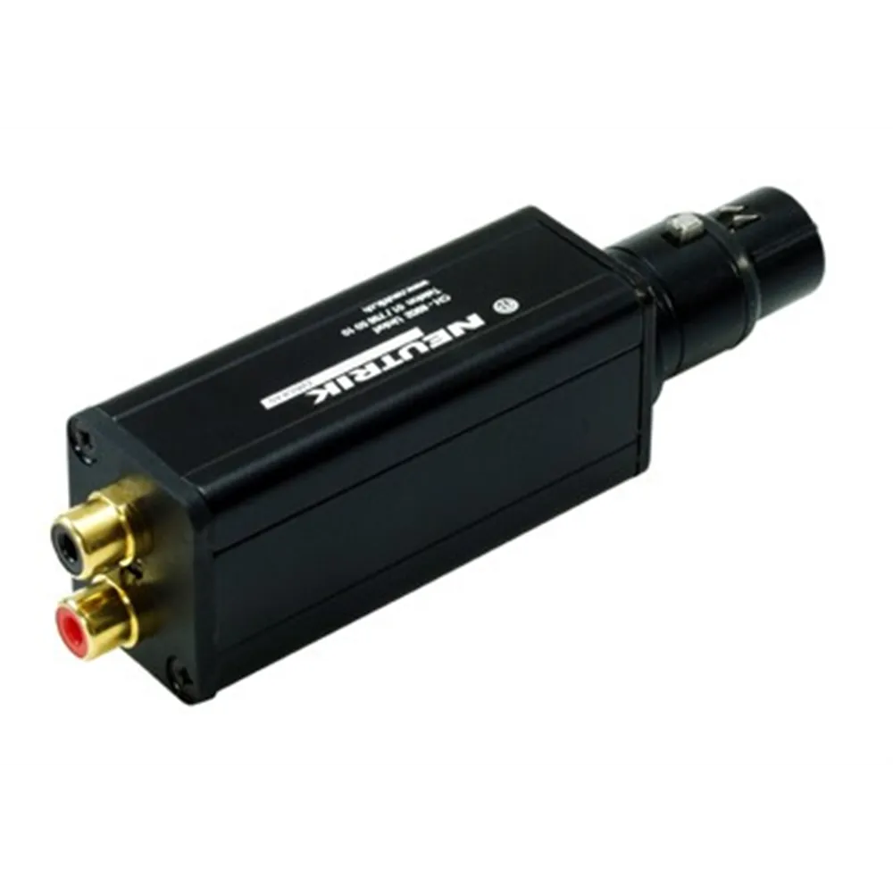 Neutrik DI-Adapter, Splitter 600Ohm,1:1, splittet 1 symm.