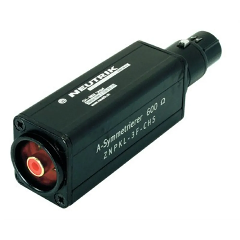 Neutrik DI-Adapter Line, A-Symmetrierer 600 Ohm , 1 zu 1