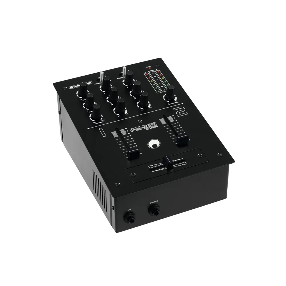 OMNITRONIC PM-222 2-Kanal-DJ-Mixer