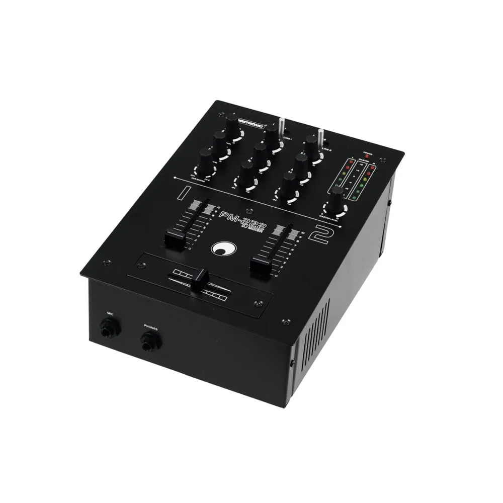 OMNITRONIC PM-222 2-Kanal-DJ-Mixer