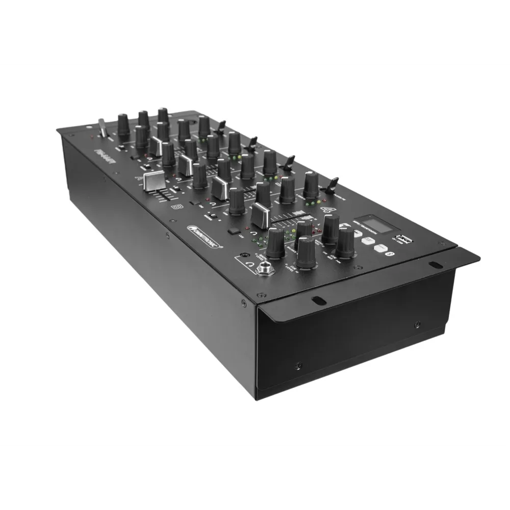 OMNITRONIC PM-444Pi 4-Kanal-DJ-Mixer mit Player & USB-Interface