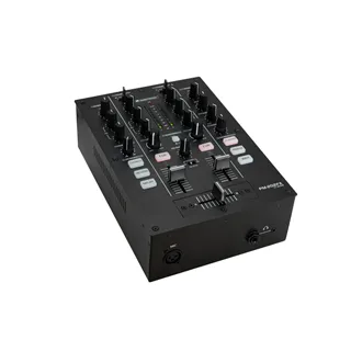 OMNITRONIC PM-202FX 2-Kanal-DJ-Mixer mit Filter, FX und Bluetooth