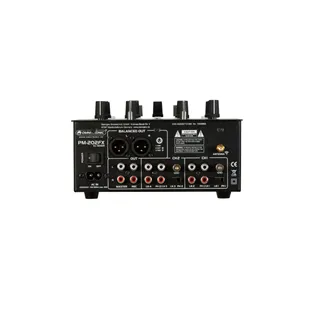 OMNITRONIC PM-202FX 2-Kanal-DJ-Mixer mit Filter, FX und Bluetooth