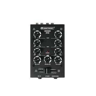 OMNITRONIC GNOME-202 Mini-Mixer schwarz