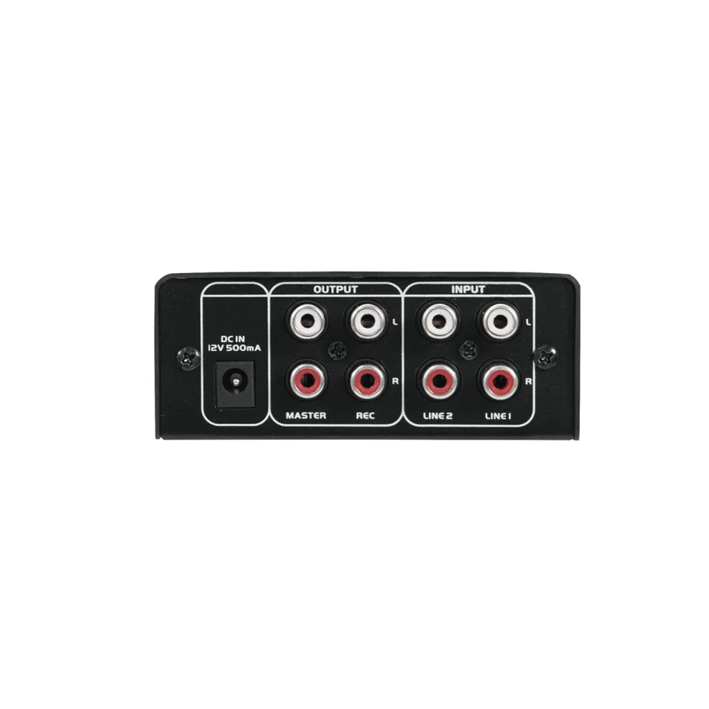 OMNITRONIC GNOME-202 Mini-Mixer schwarz