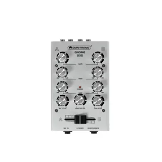 OMNITRONIC GNOME-202 Mini-Mixer silber