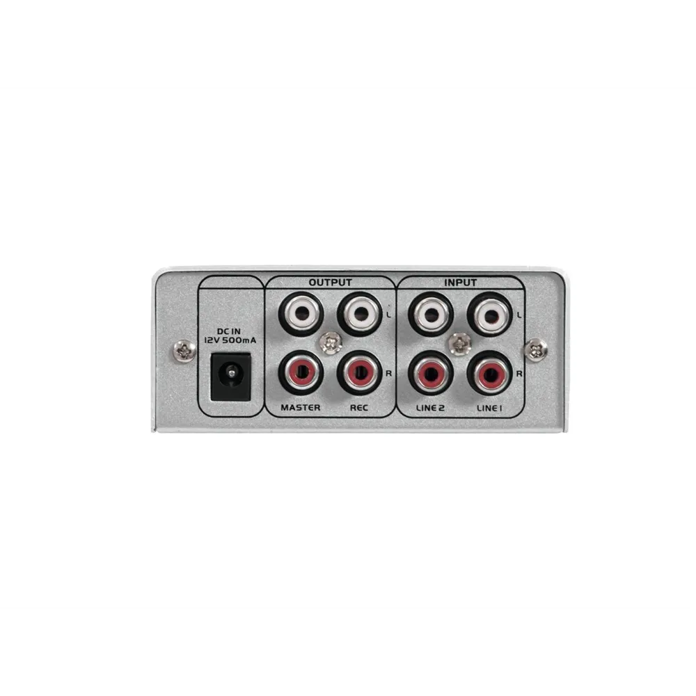 OMNITRONIC GNOME-202 Mini-Mixer silber