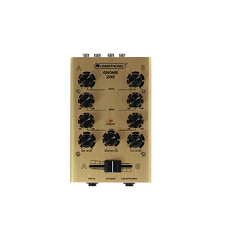 OMNITRONIC GNOME-202 Mini-Mixer gold