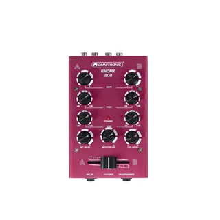 OMNITRONIC GNOME-202 Mini-Mixer rot