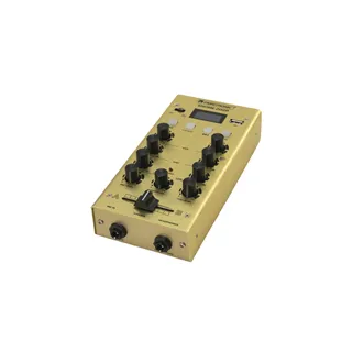OMNITRONIC GNOME-202P Mini-Mixer gold