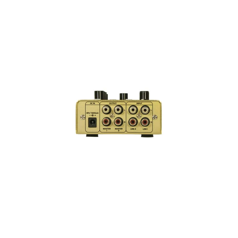 OMNITRONIC GNOME-202P Mini-Mixer gold