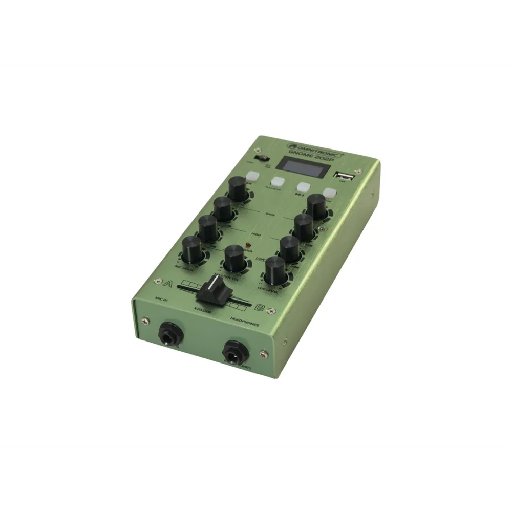 OMNITRONIC GNOME-202P Mini-Mixer grün