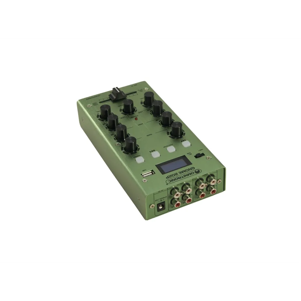 OMNITRONIC GNOME-202P Mini-Mixer grün