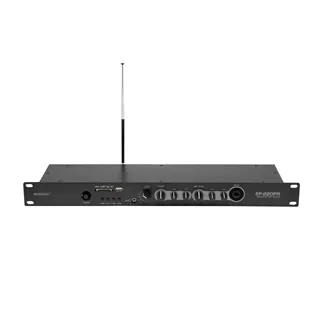OMNITRONIC EP-220PR Vorverstärker mit MP3-Player und FM-Radio