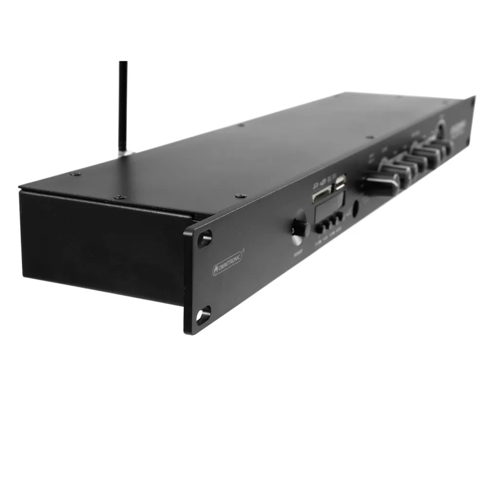 OMNITRONIC EP-220PR Vorverstärker mit MP3-Player und FM-Radio