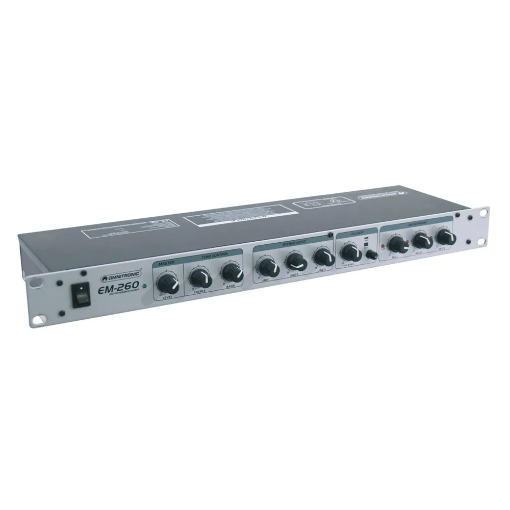 OMNITRONIC EM-260 Entertainment-Mixer