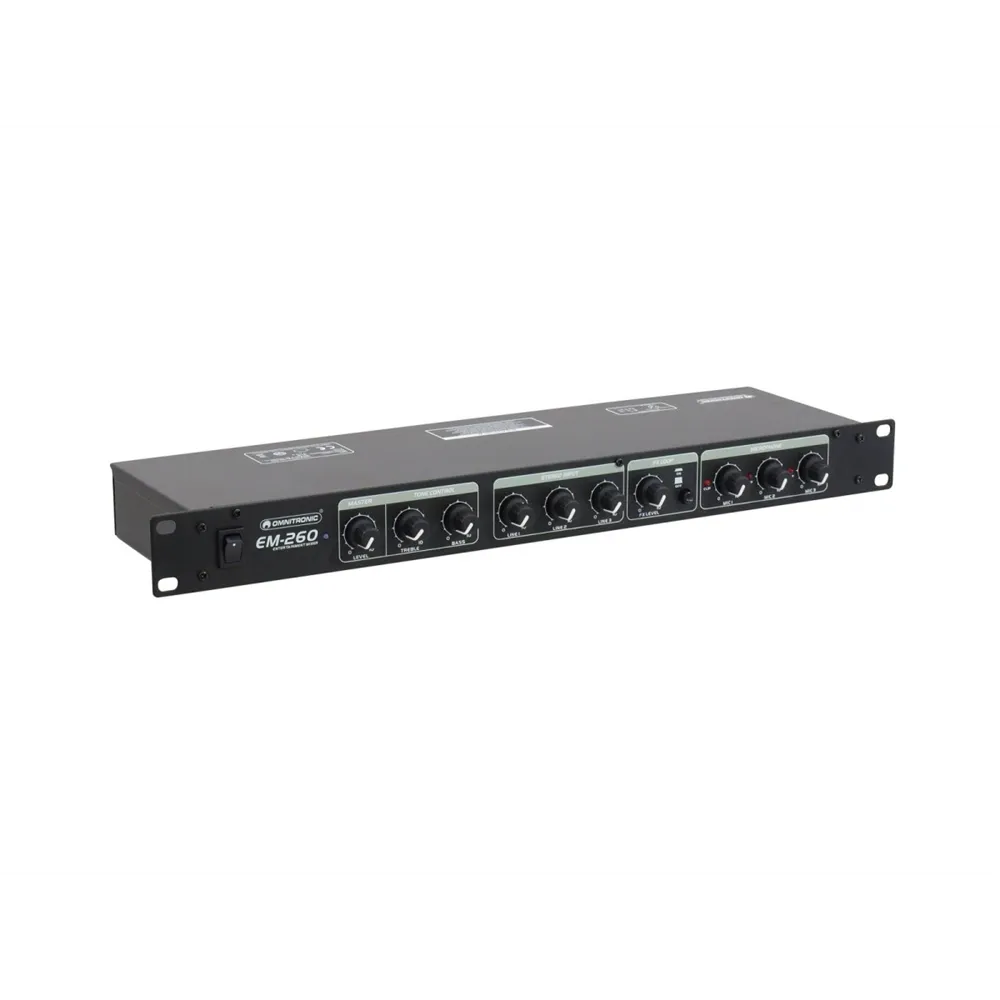 OMNITRONIC EM-260B Entertainment-Mixer