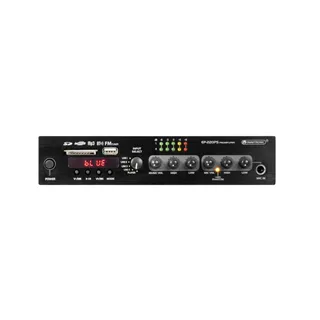 OMNITRONIC EP-220PS Vorverstärker mit MP3-Player, Bluetooth und FM-Radio 9.5 Zoll