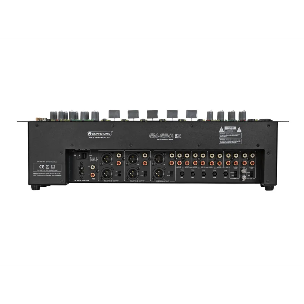 OMNITRONIC EM-650B MK2 Entertainment-Mixer