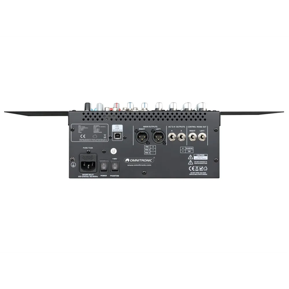 OMNITRONIC LMC-1422FX USB Mischpult