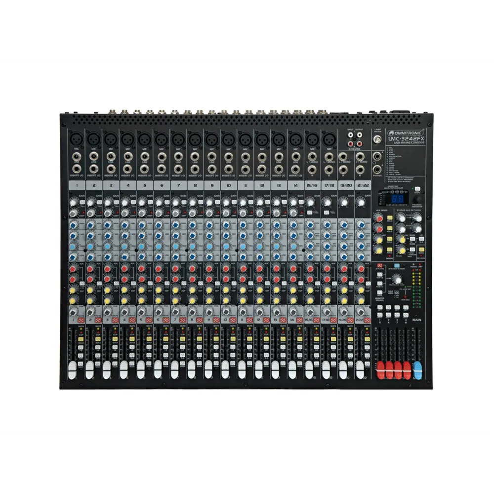OMNITRONIC LMC-3242FX USB Mischpult