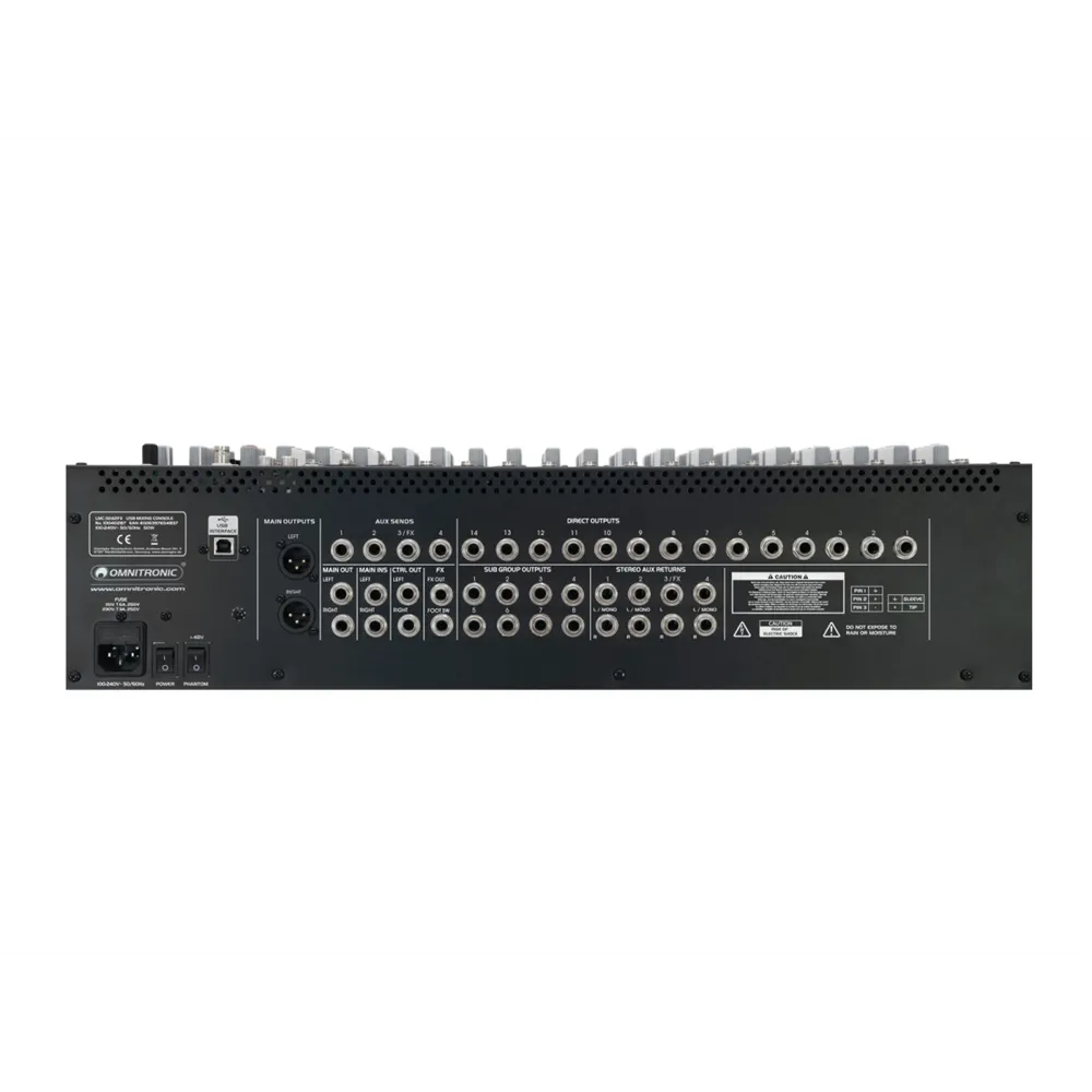 OMNITRONIC LMC-3242FX USB Mischpult