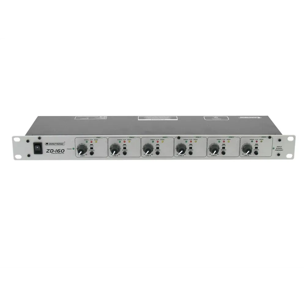 OMNITRONIC ZD-160 Zonen-Verteiler