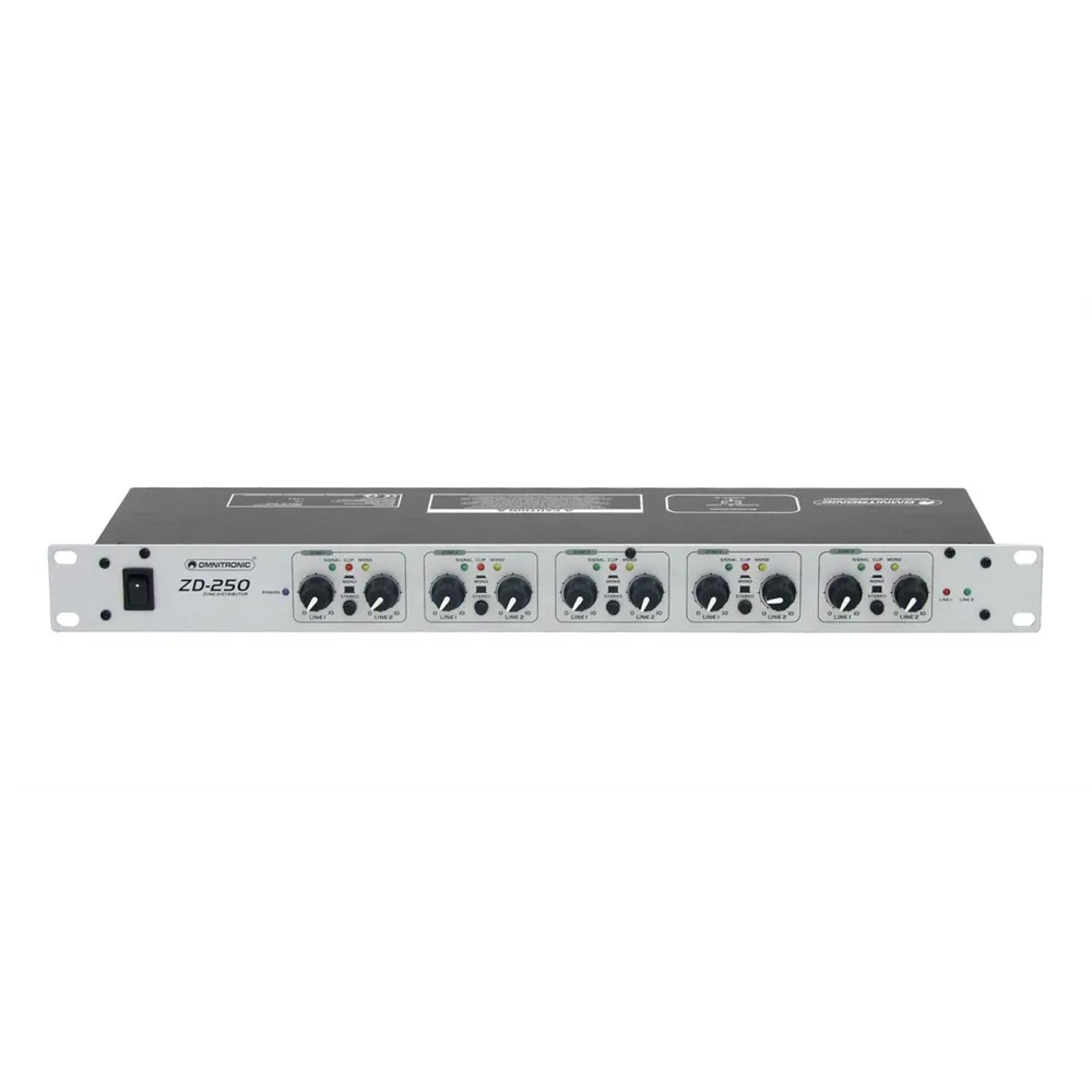 OMNITRONIC ZD-250 Zonen-Verteiler