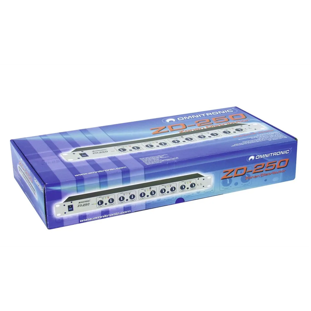OMNITRONIC ZD-250 Zonen-Verteiler