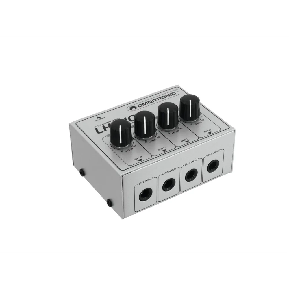 OMNITRONIC LH-010 4-Kanal-Mixer passiv