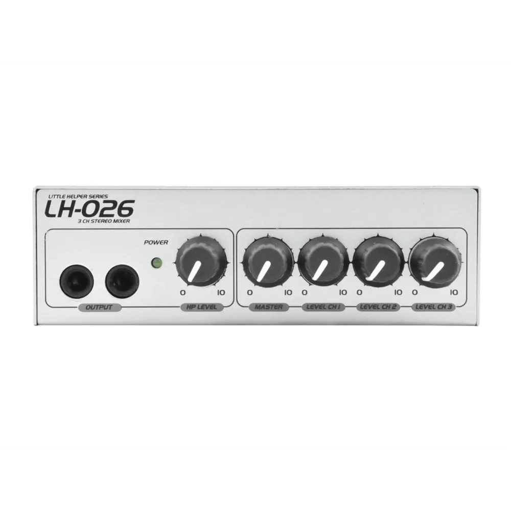 OMNITRONIC LH-026 3-Kanal-Stereo-Mixer