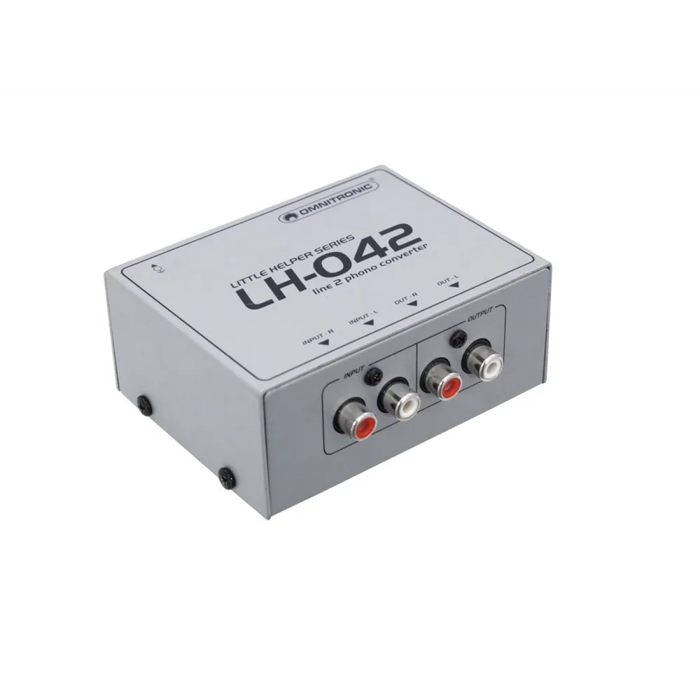 OMNITRONIC LH-042 Line/Phono-Wandler
