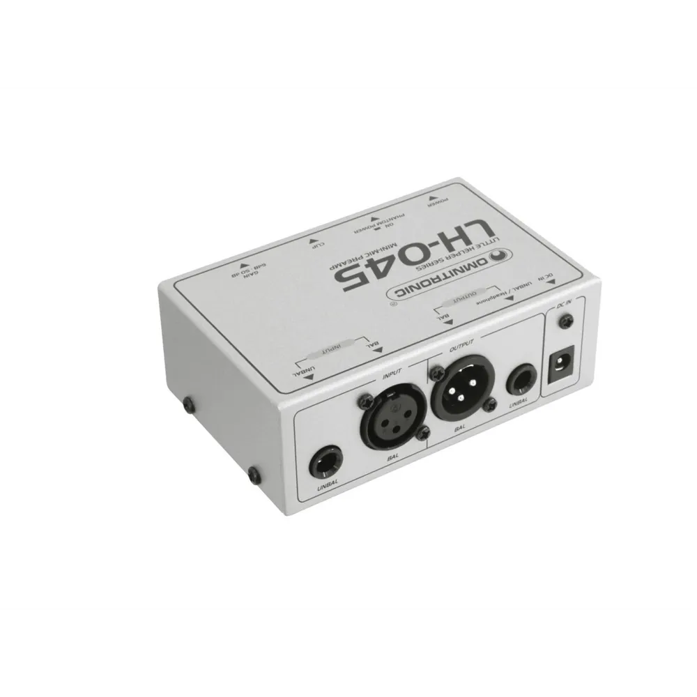 OMNITRONIC LH-045 Mikrofon-Vorverstärker
