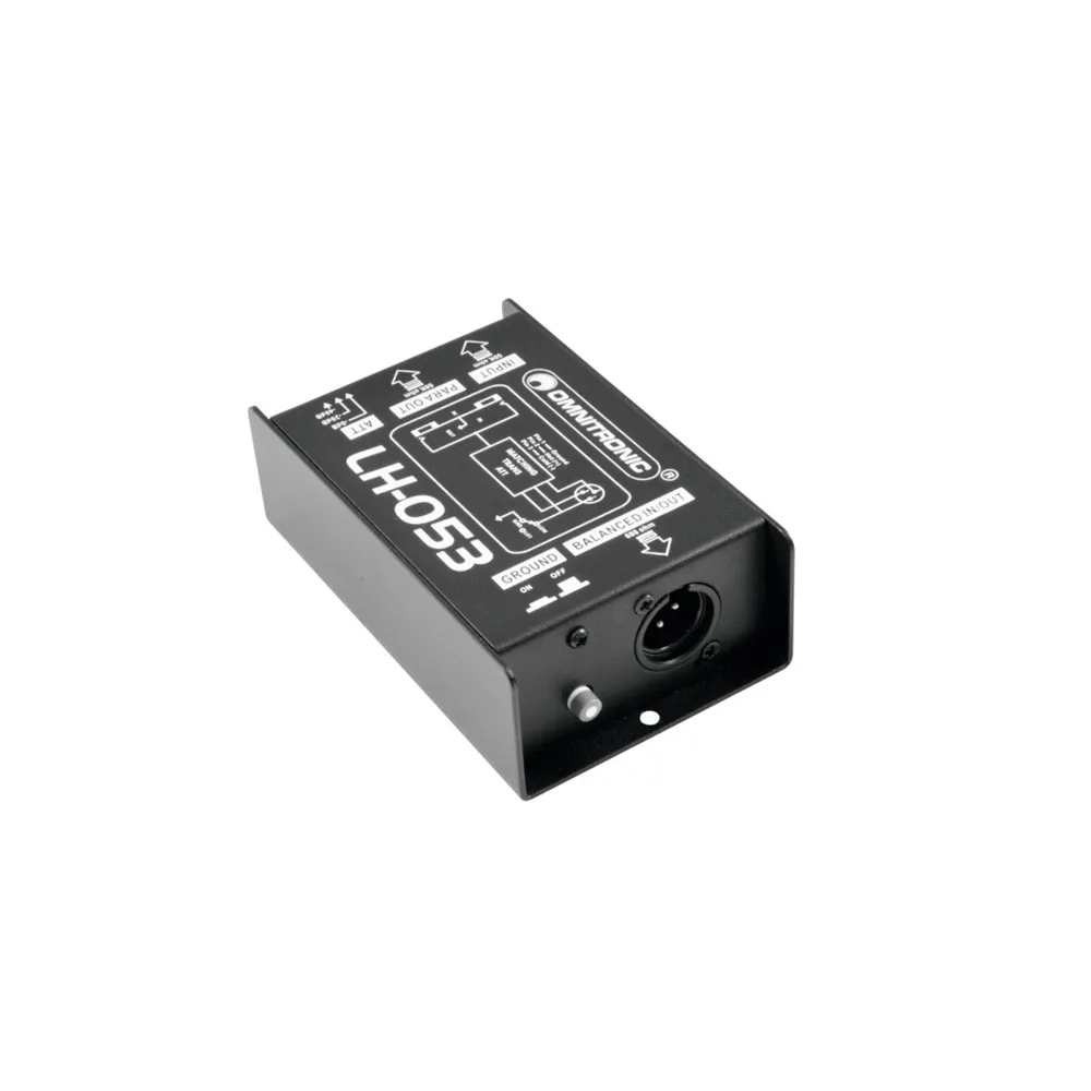 OMNITRONIC LH-053 DI-Box passiv