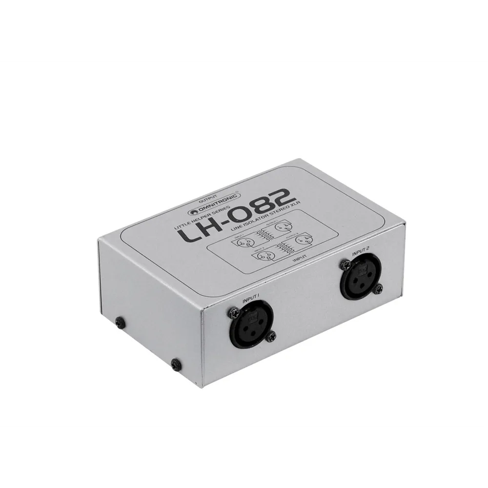 OMNITRONIC LH-082 Stereo-Isolator XLR