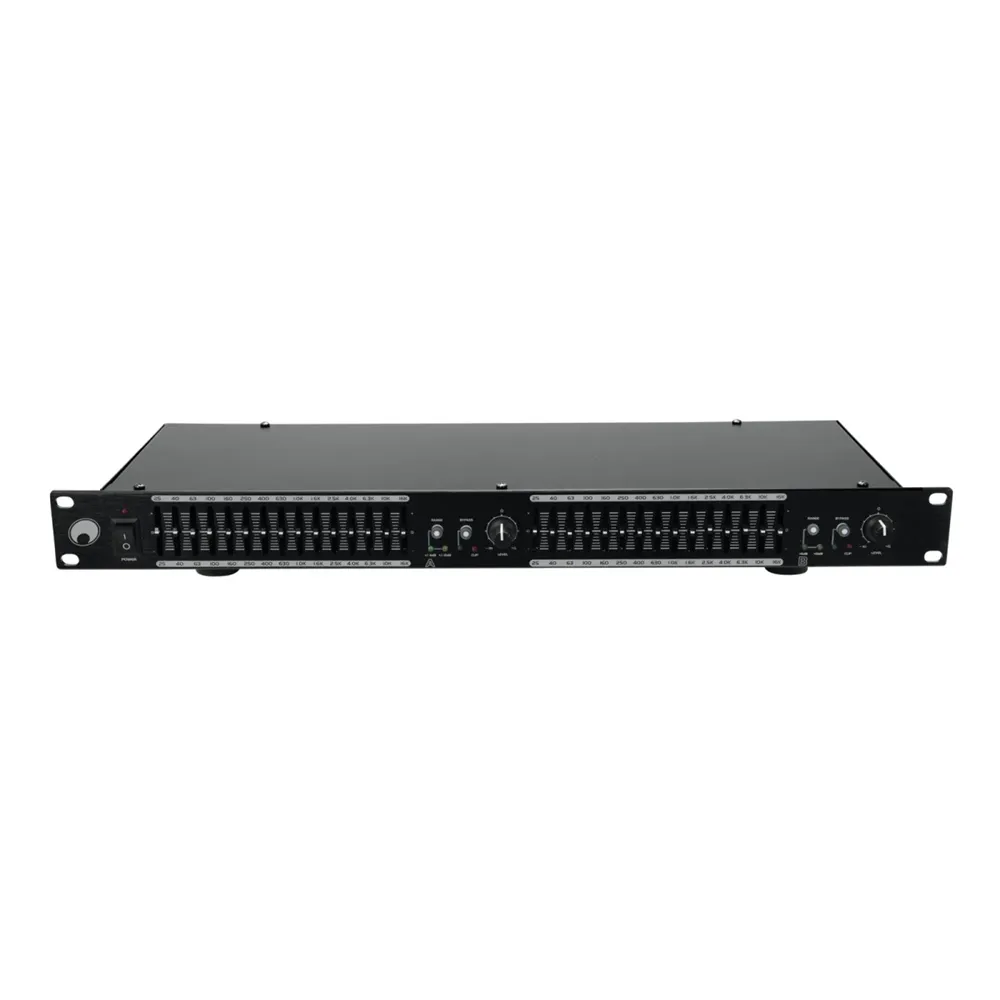 OMNITRONIC GEQ-2150 Equalizer 2x15-Band